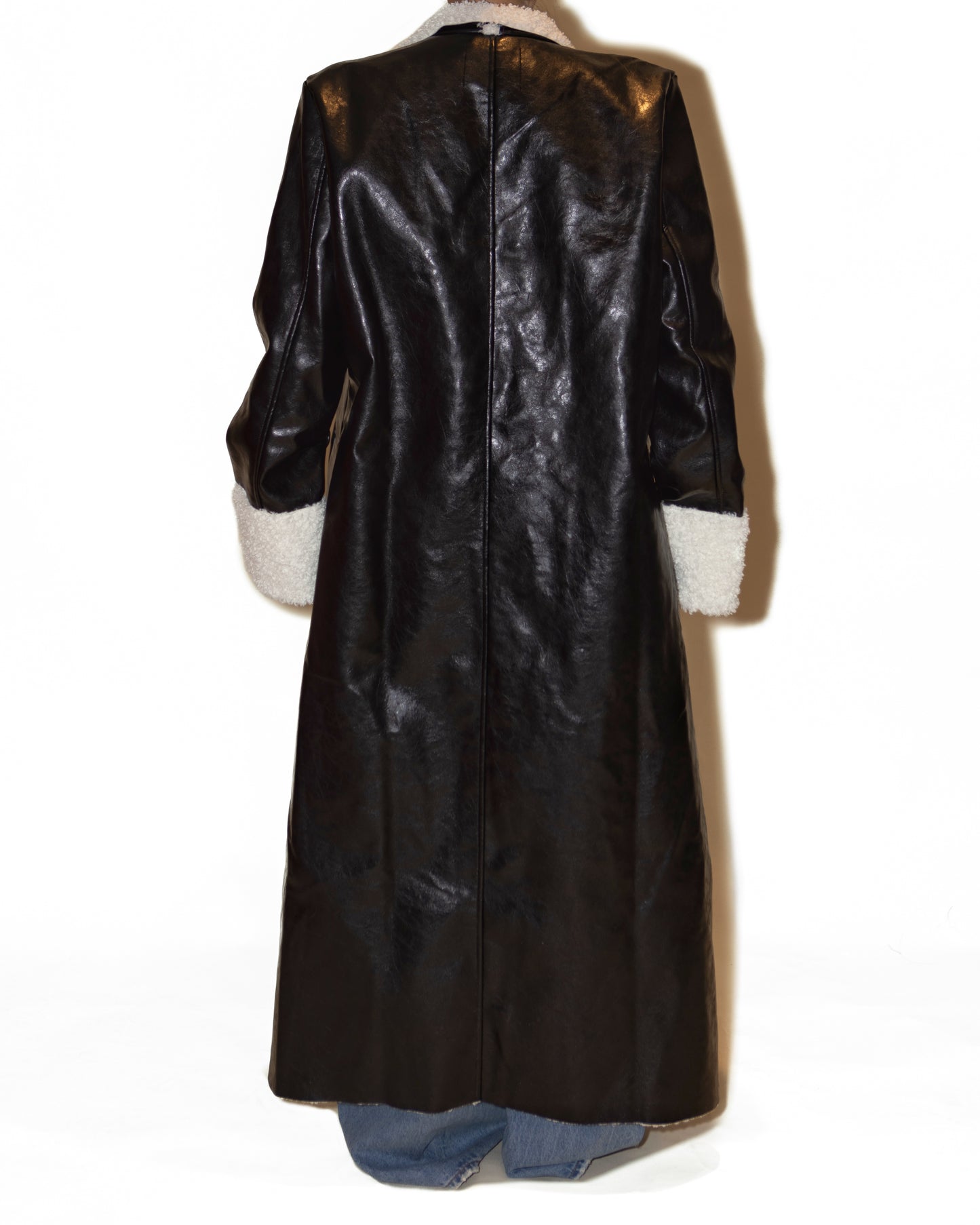 KATALINA PLEATHER JACKET