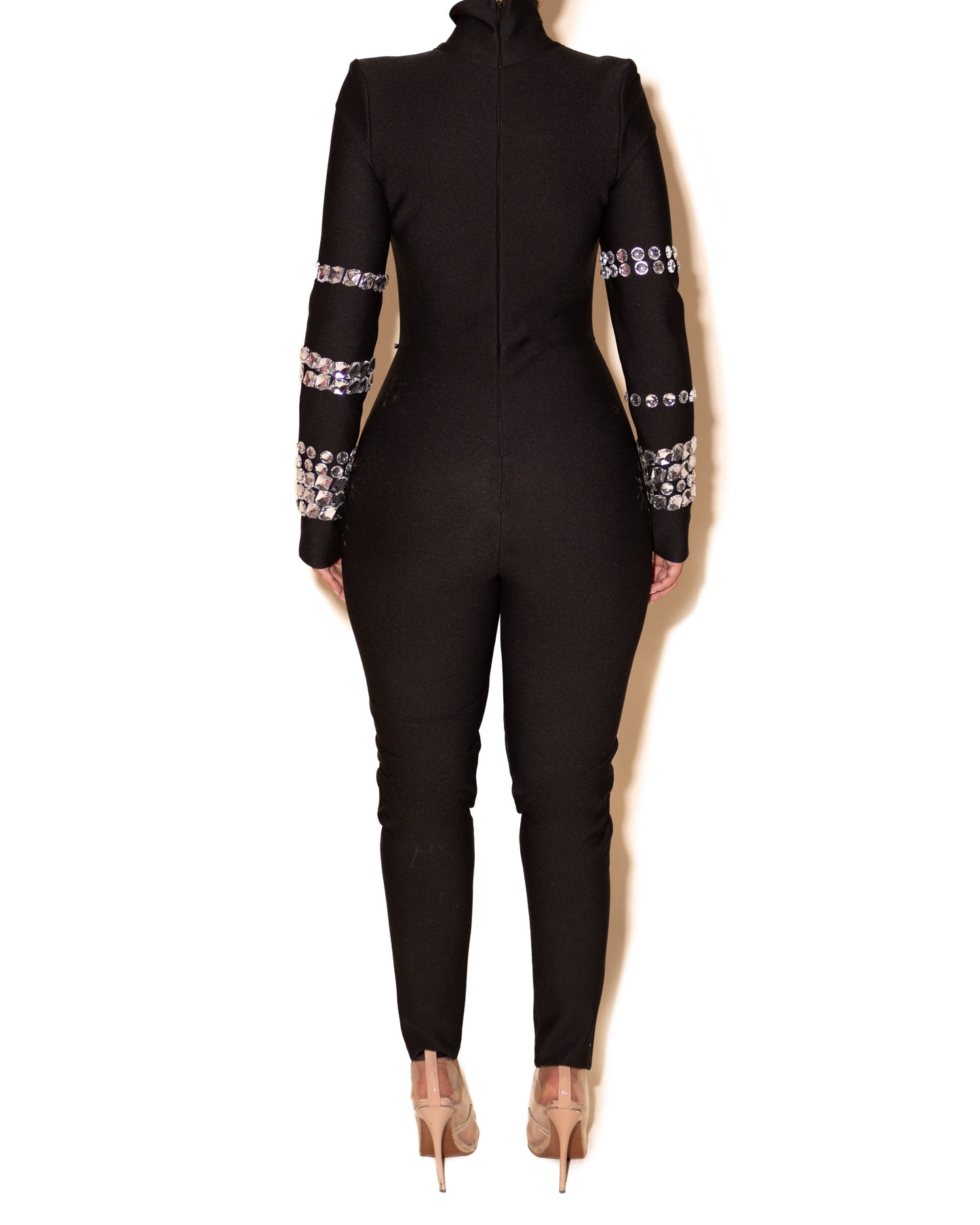ASHLIE BANDAGE JUMPSUIT