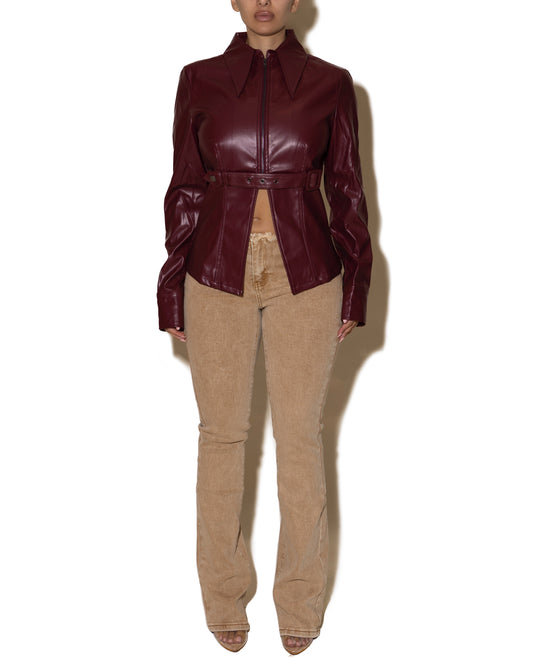 TARI LEATHER JACKET