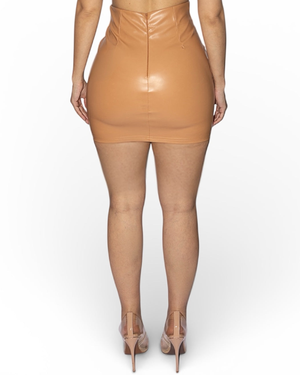 HALILA LEATHER SKIRT