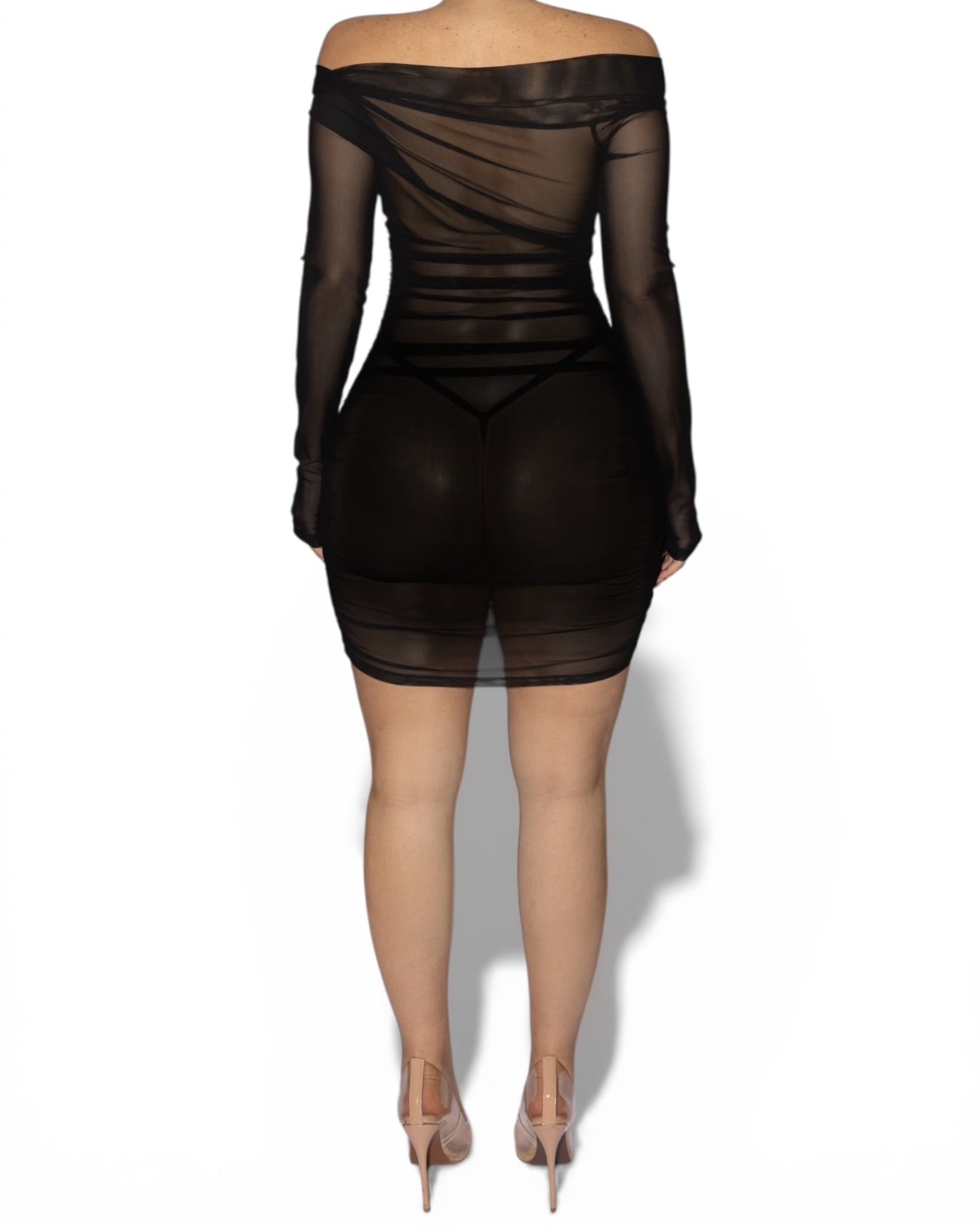 HANNA TRANSPARENT DRESS