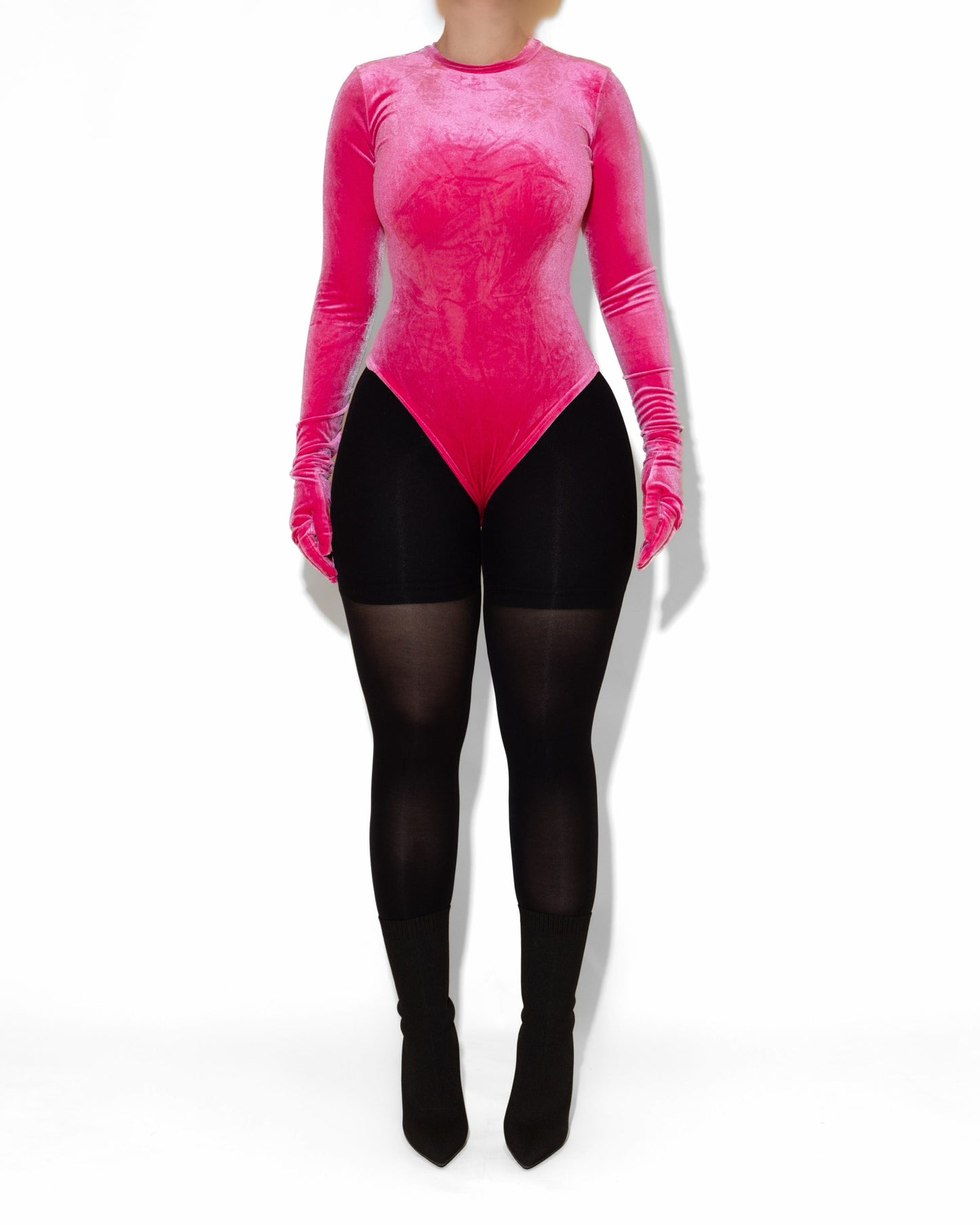 ALISHA VELVET BODYSUIT