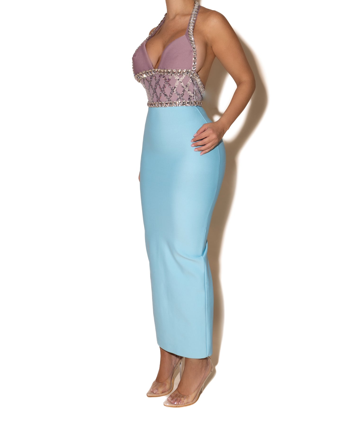 GEMMA BANDAGE DRESS
