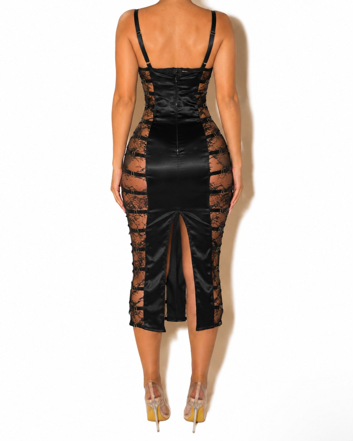 ELIRA SATIN DRESS