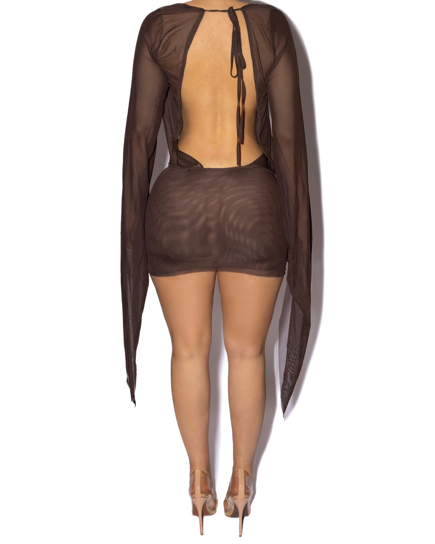 GIANA TRANSPARENT DRESS