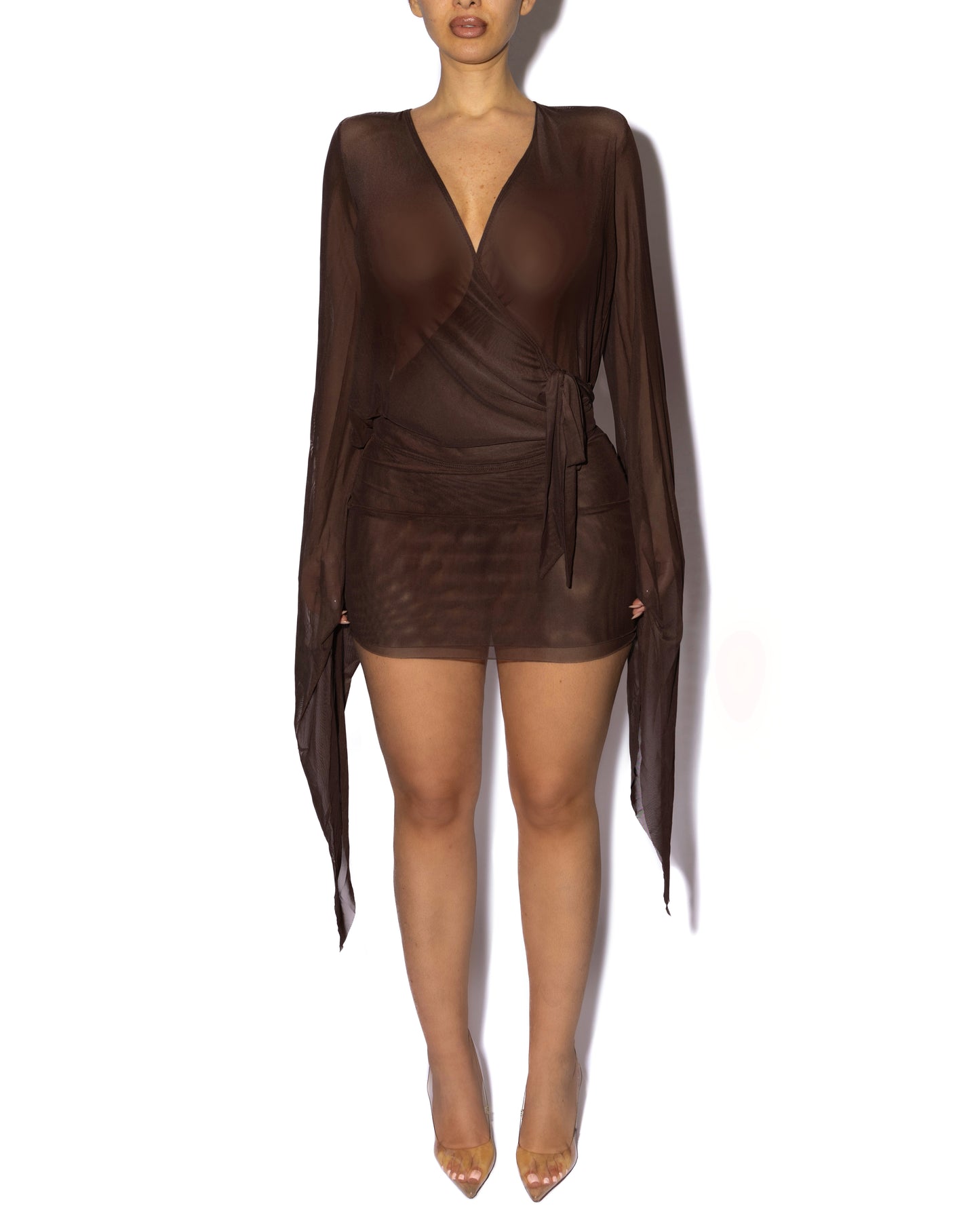 GIANA TRANSPARENT DRESS