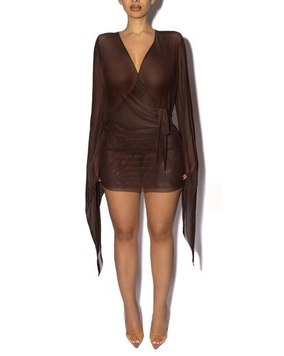 GIANA TRANSPARENT DRESS