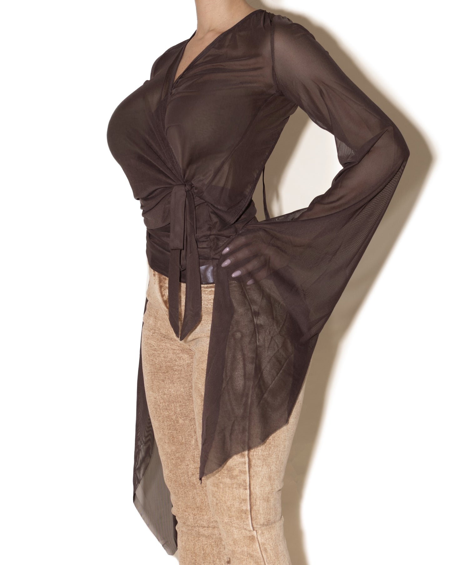 ELLA TRANSPARENT TOP