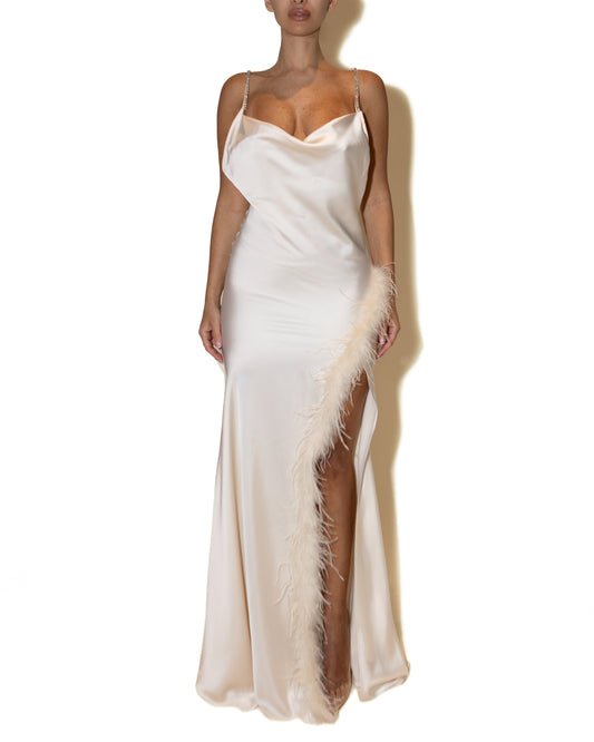 PARI SATIN DRESS