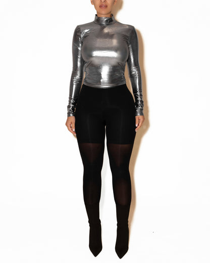 HAMSA METLLIC TOP