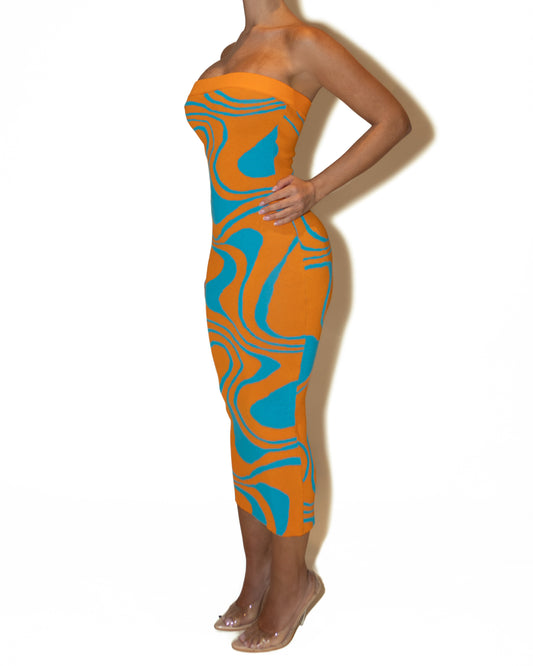 TALINA BANDAGE DRESS