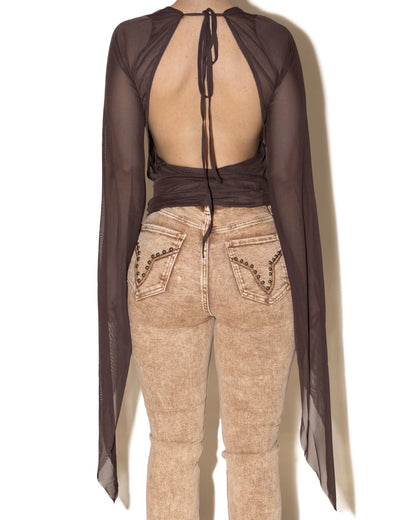 ELLA TRANSPARENT TOP