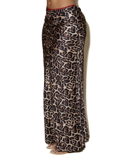 HISHA SATIN SKIRT