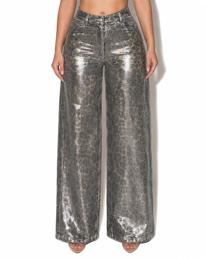 TASHA LEOPARD JEANS