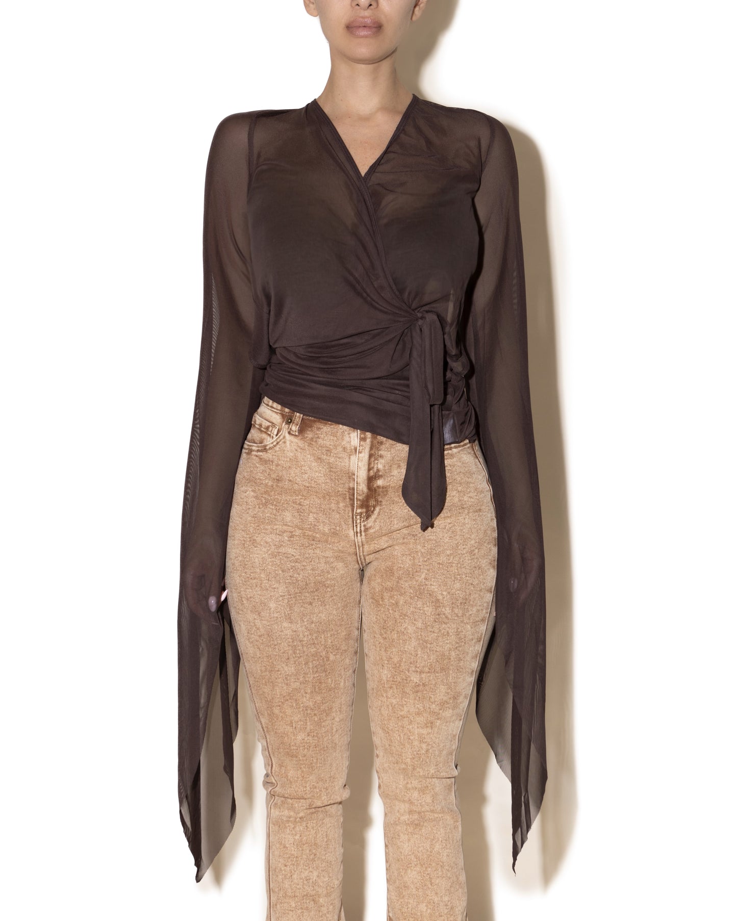 ELLA TRANSPARENT TOP