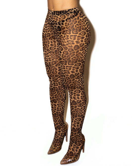 CHEETAH STOCKINGS
