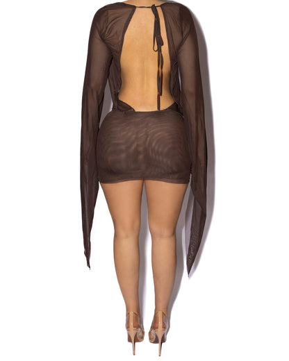 GIANA TRANSPARENT DRESS