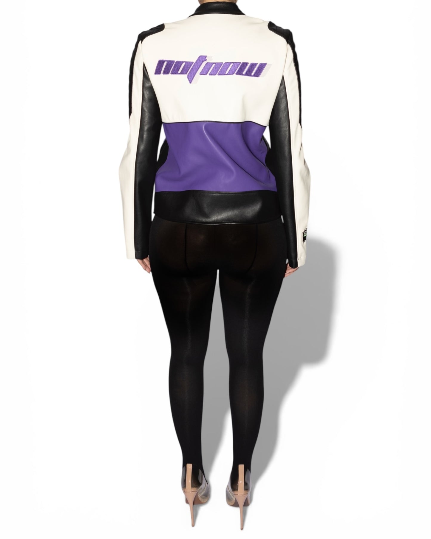 LANA PLEATHER JACKET