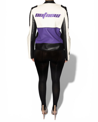 LANA PLEATHER JACKET