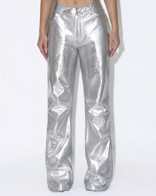 TALIRA METALLIC PANTS