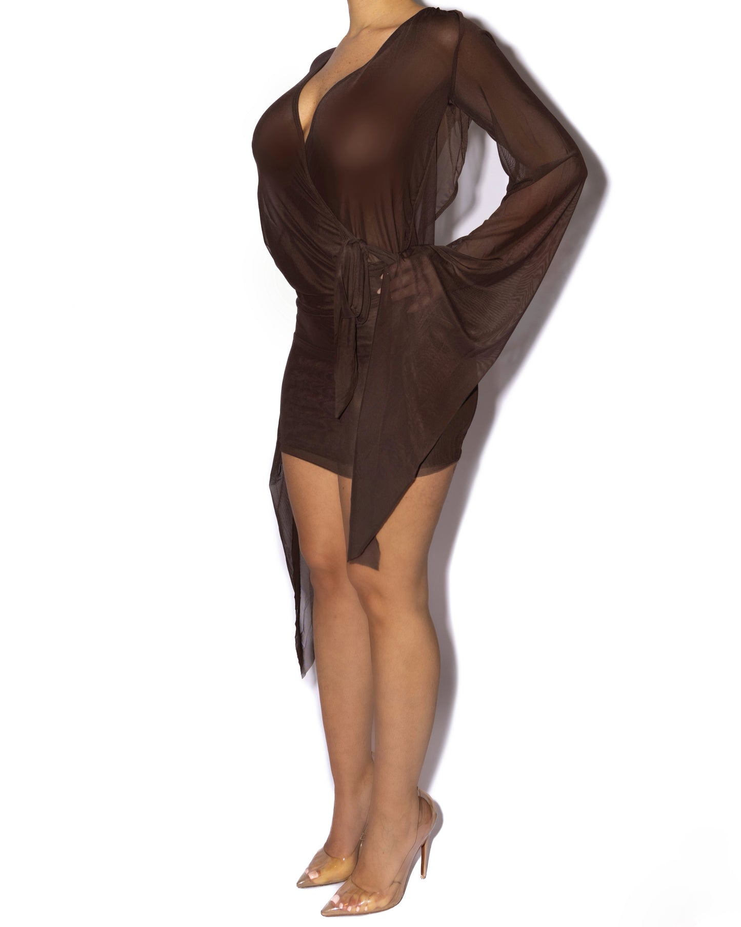 GIANA TRANSPARENT DRESS