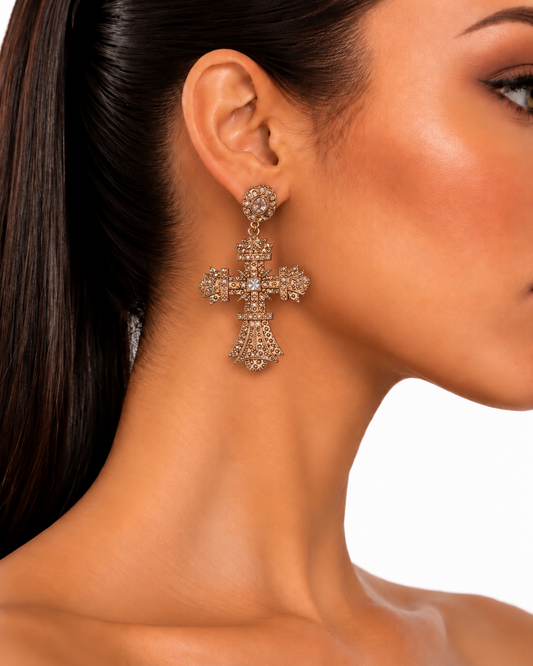 CROSS EARRINGS